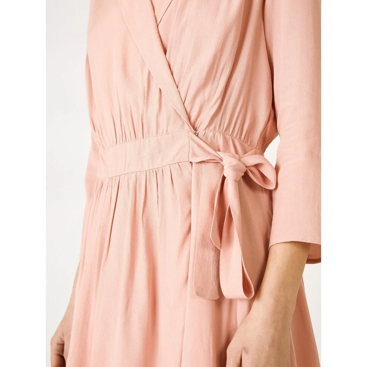 Berenice - Robe Portefeuille Rose