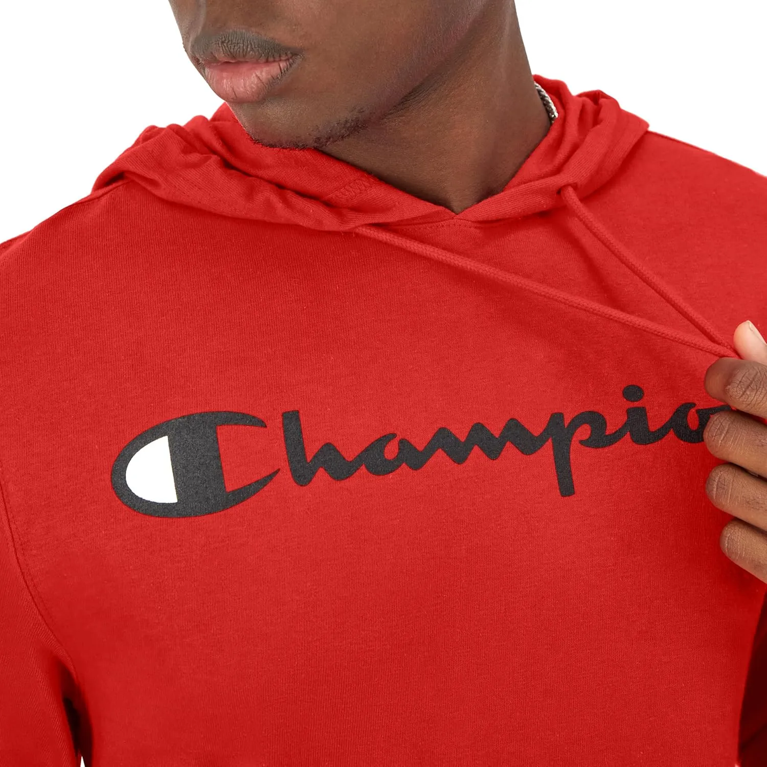 Champion Men's Long Sleeve T-Shirt Hoodie (Retired Colors)