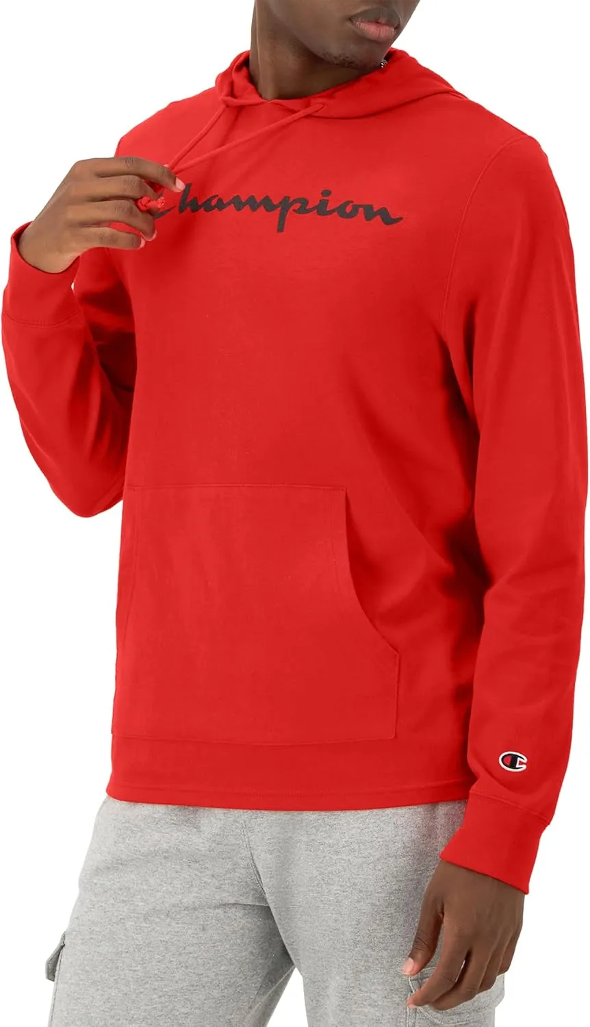 Champion Men's Long Sleeve T-Shirt Hoodie (Retired Colors)