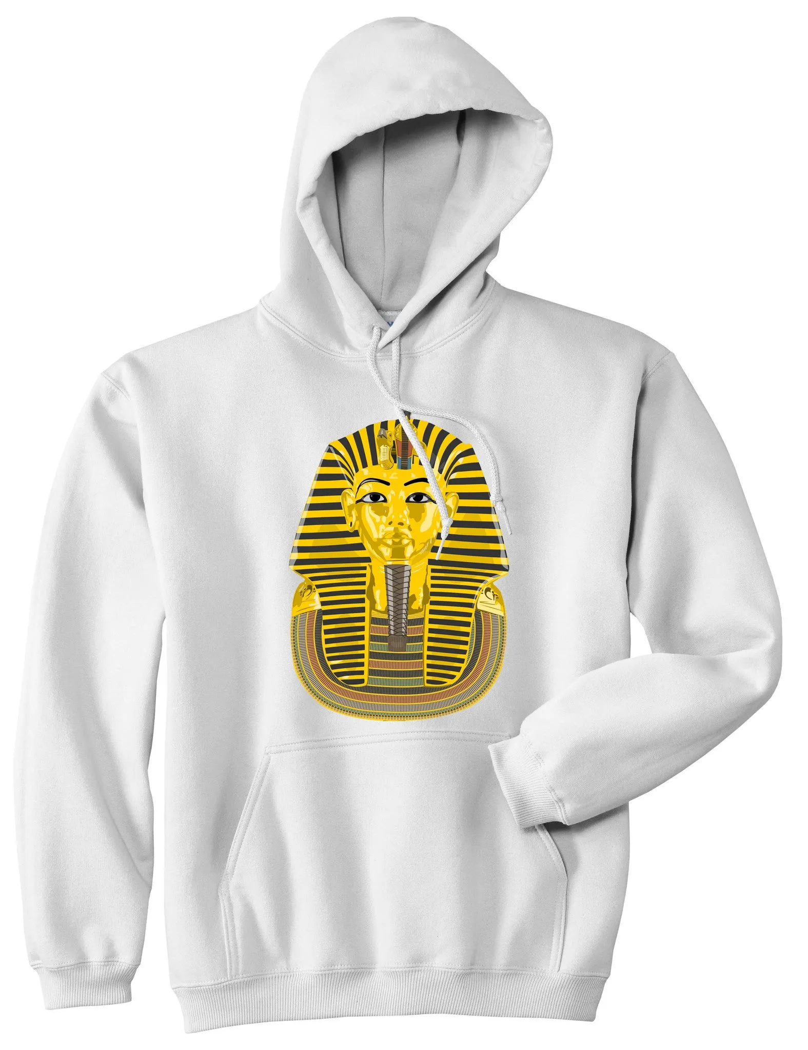 Pharaoh Egypt Gold Egyptian Head Pullover Hoodie Hoody
