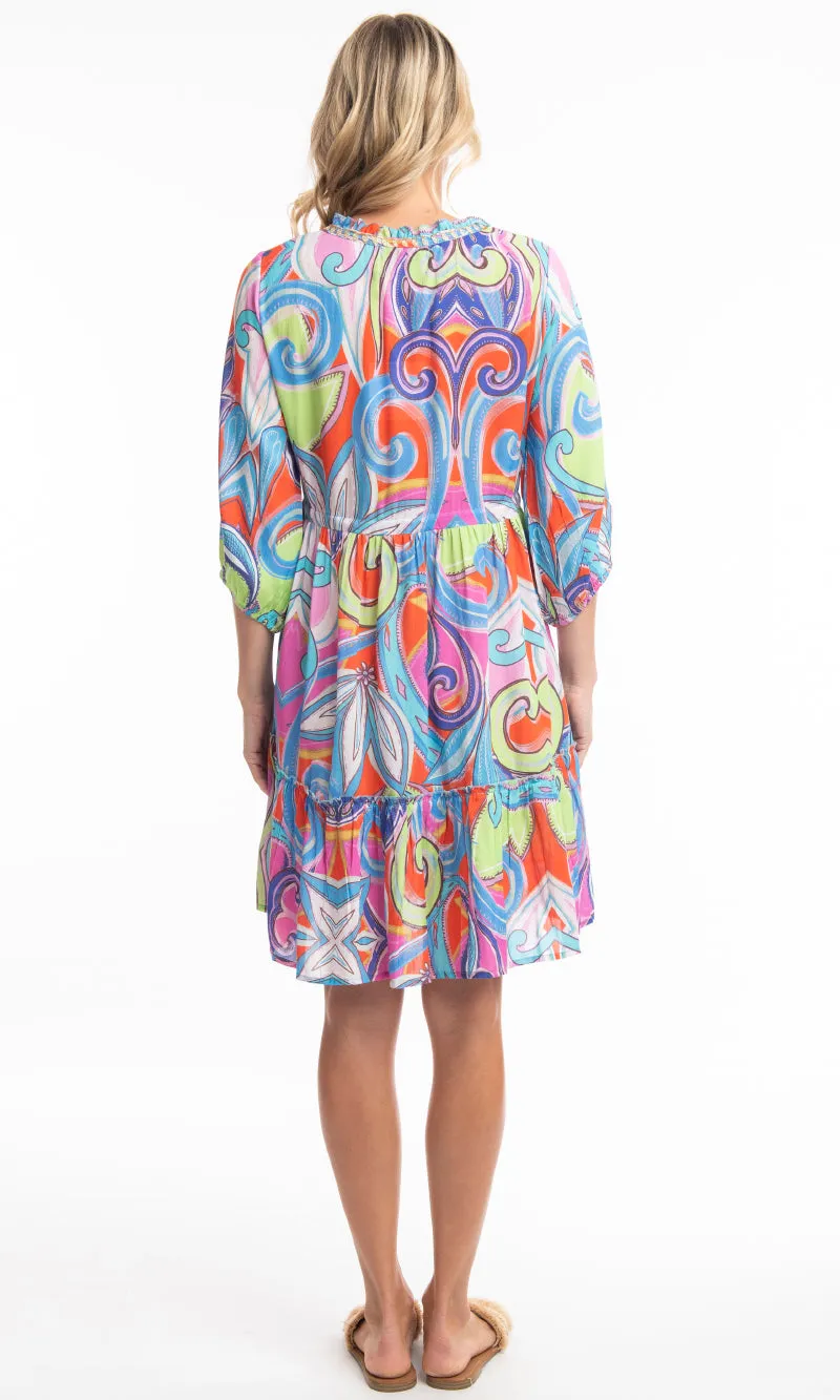 Rayon Dress A Line Bethanie