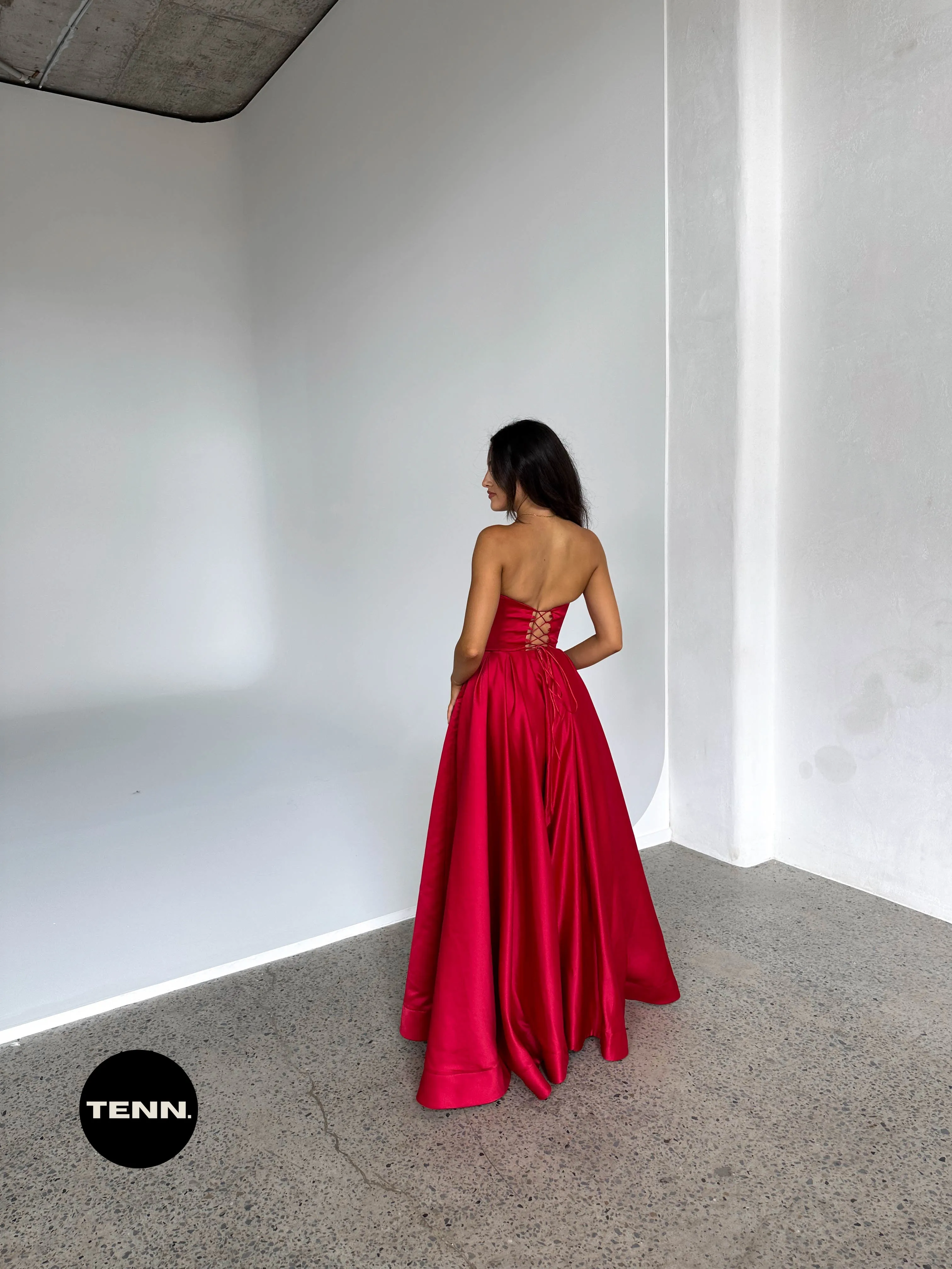 Rosa Gown - Red