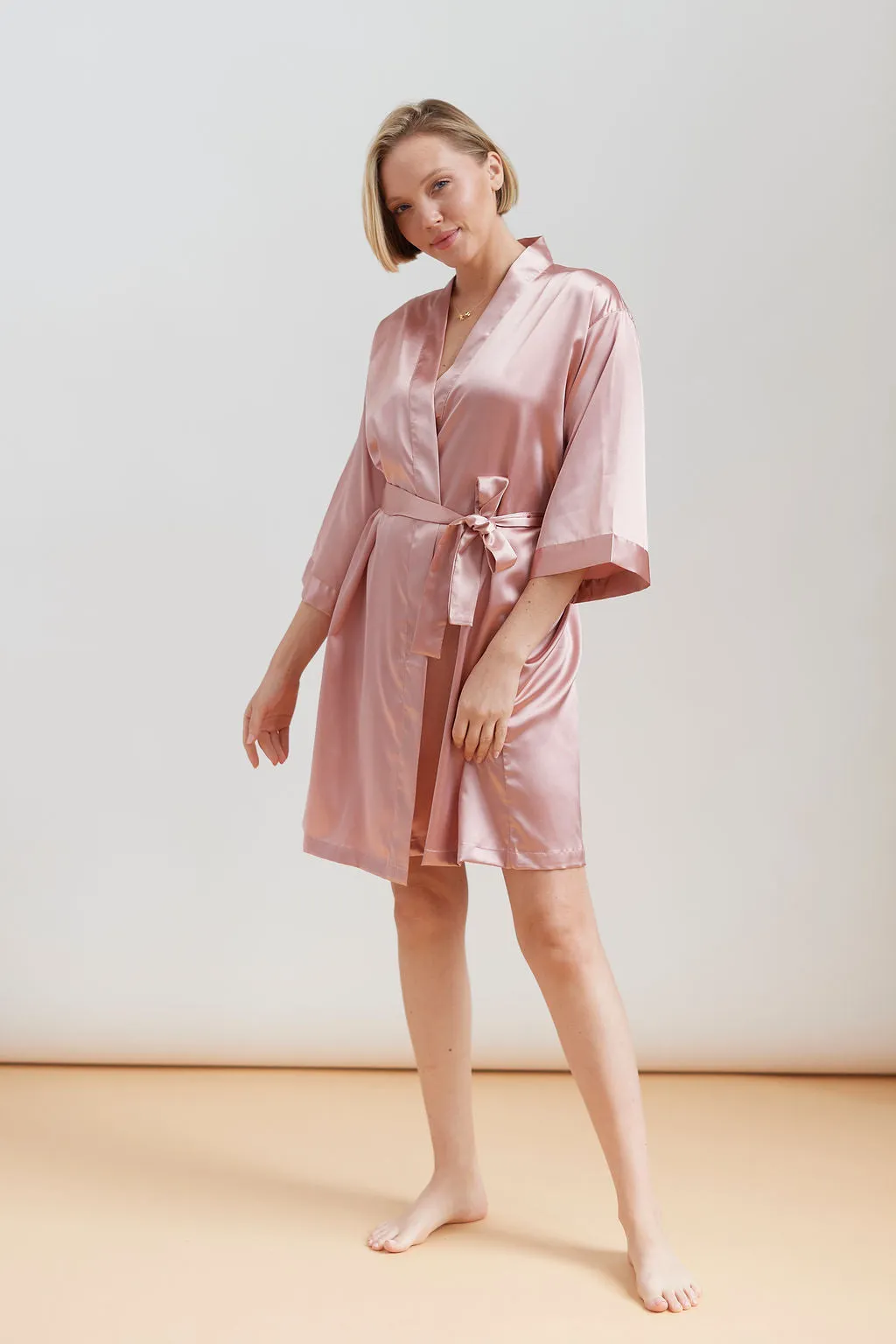 Satin Robe