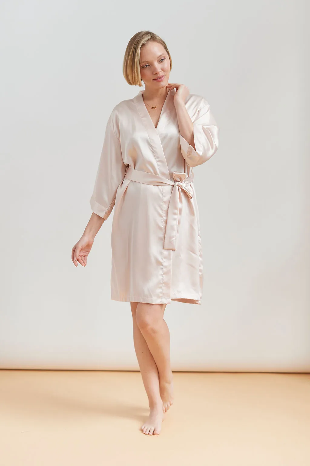 Satin Robe