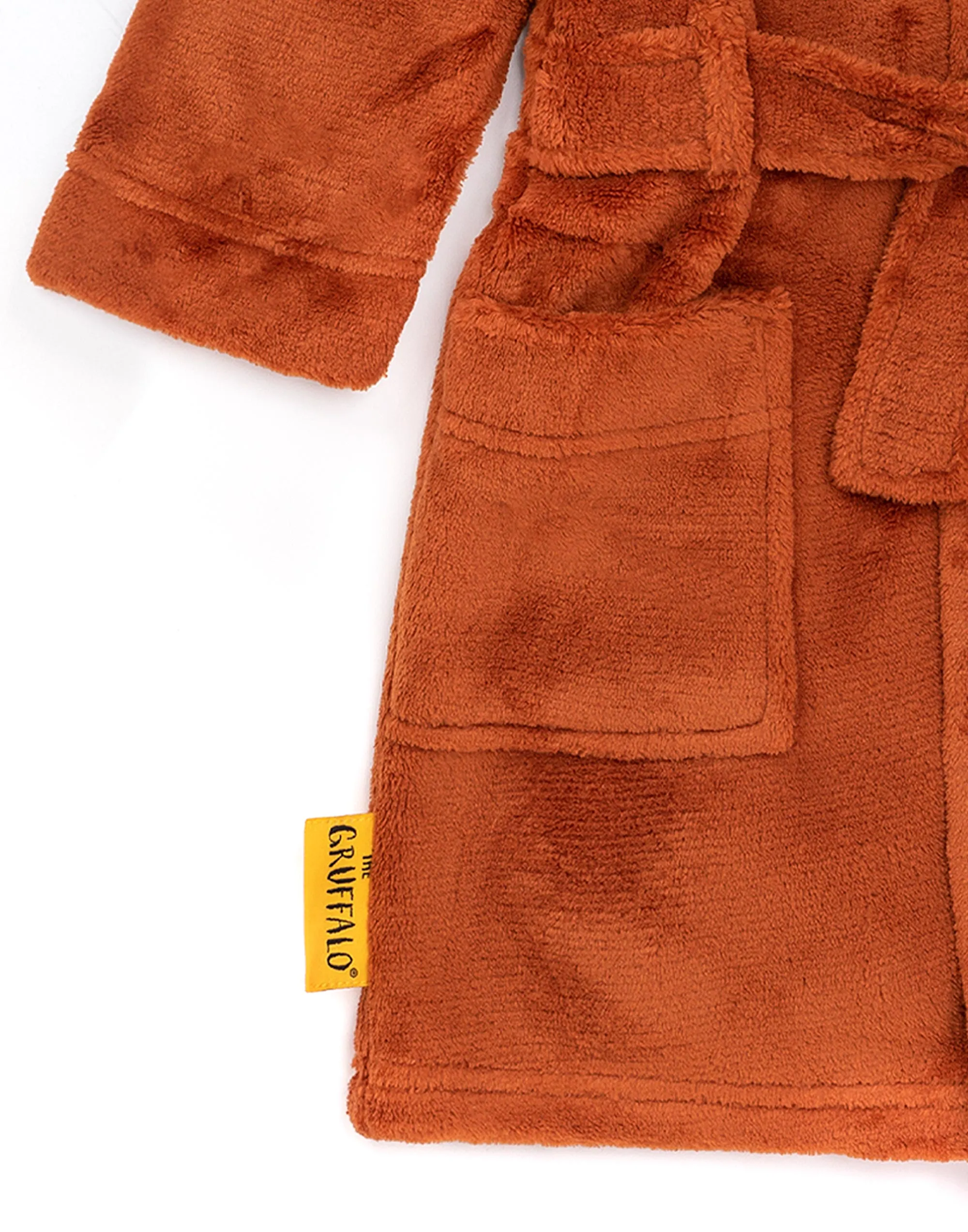 The Gruffalo Dressing Gown For Kids Fluffy Character Bathrobe