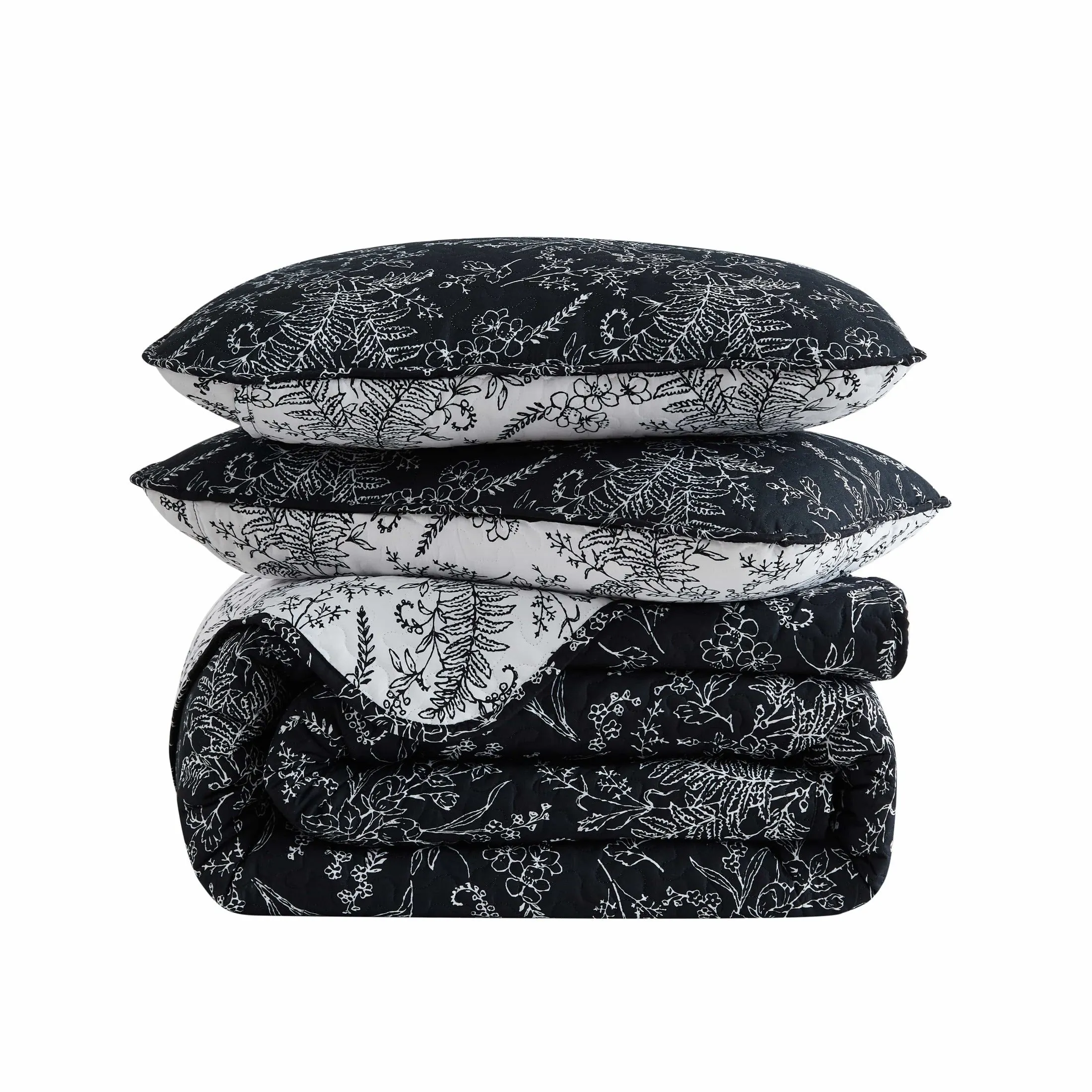 Winter Brush Reversible Quilt Set