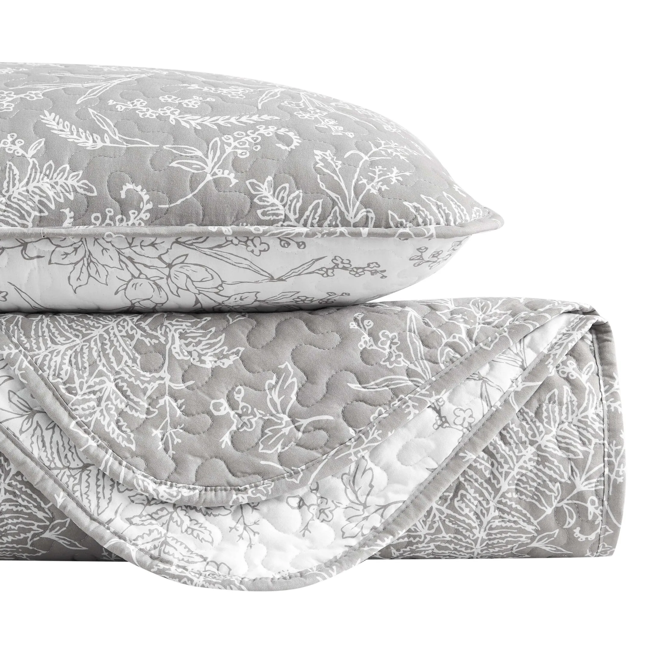 Winter Brush Reversible Quilt Set