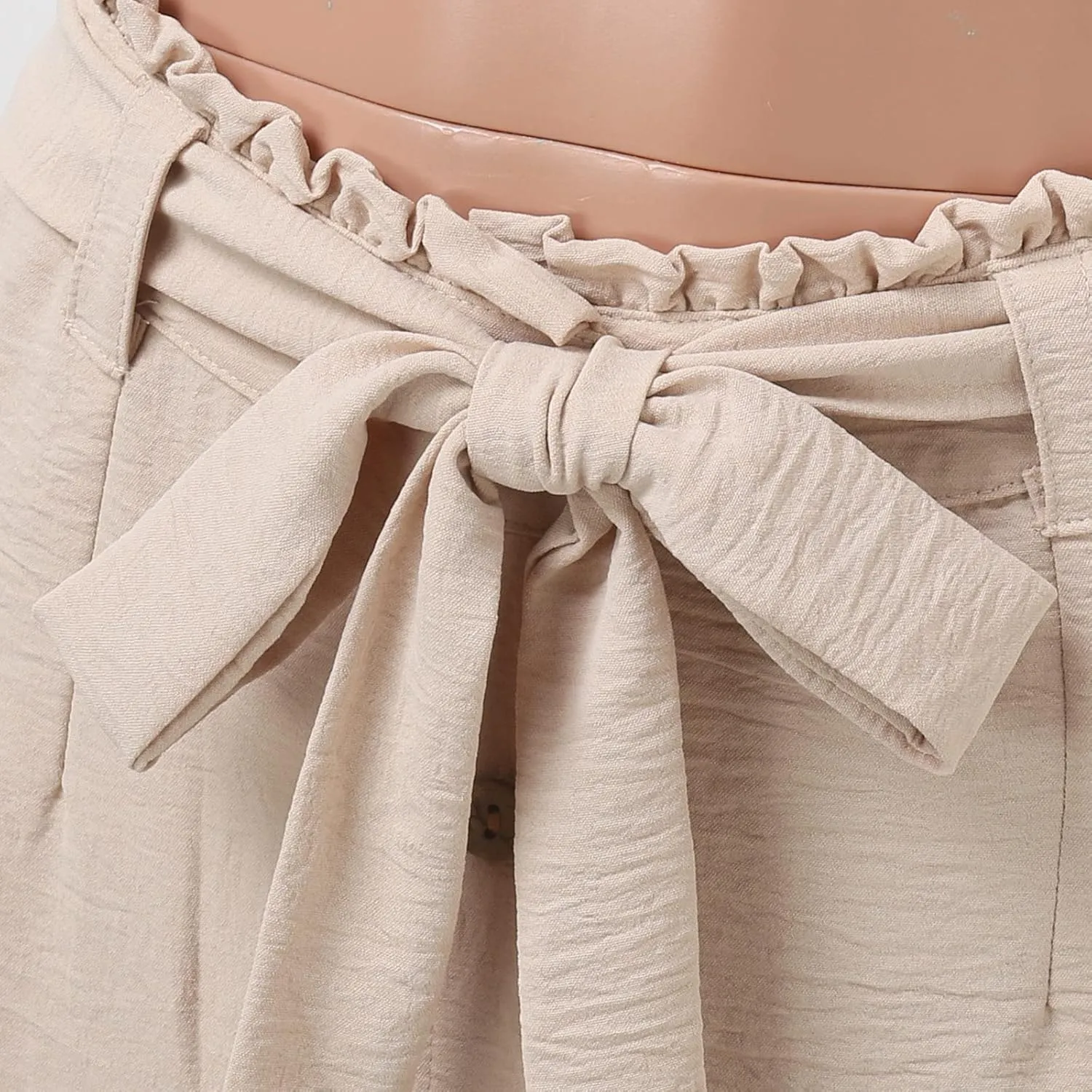 Women??s Skirts High Waist A-Line Tiered Maxi Long Skirt Spring Dresses Beach Maxi Skirt Self Belted A Line Skirts