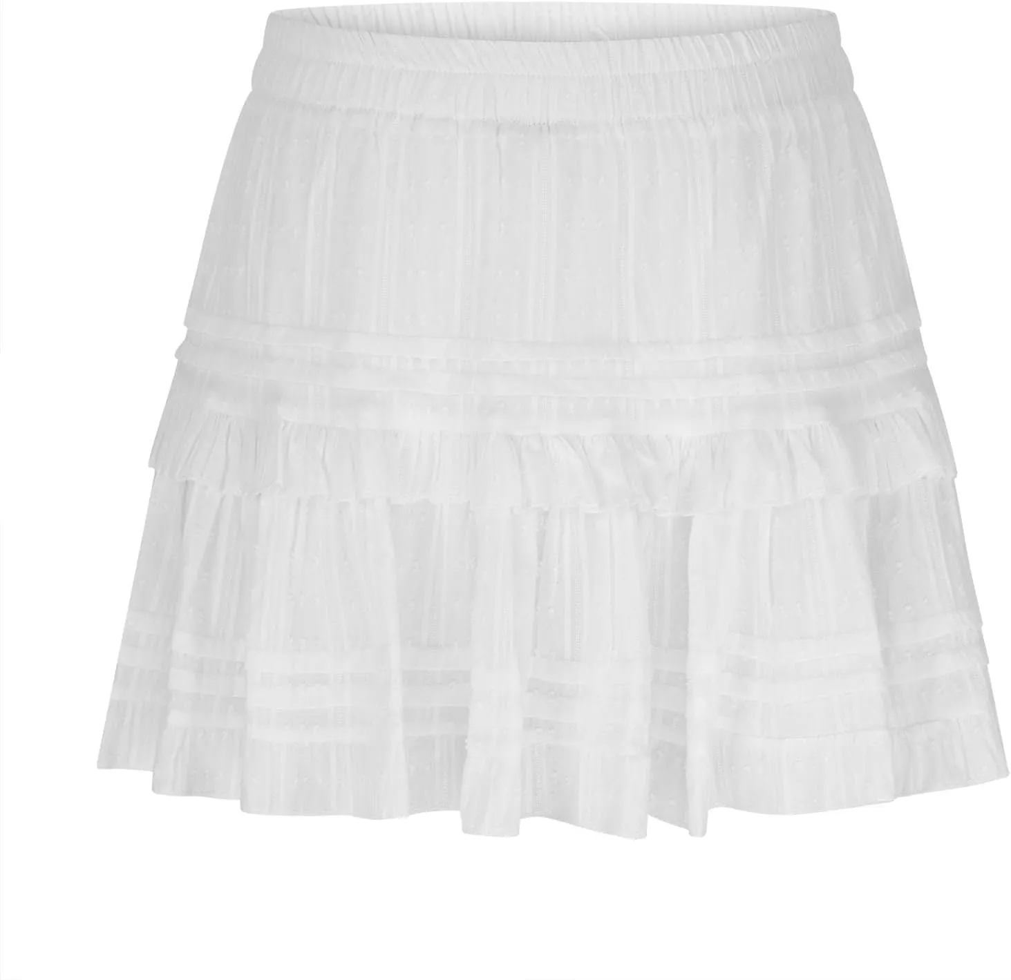 Women's Swiss Dot Mesh Pleated Mini Skirt High Waisted A-Line Tiered Ruffle Tennis Skirts Sports Skater Running Skirt